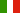 Italian flagg