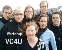 Start a small video about the vc4u workshop at Achill Island, Ireland